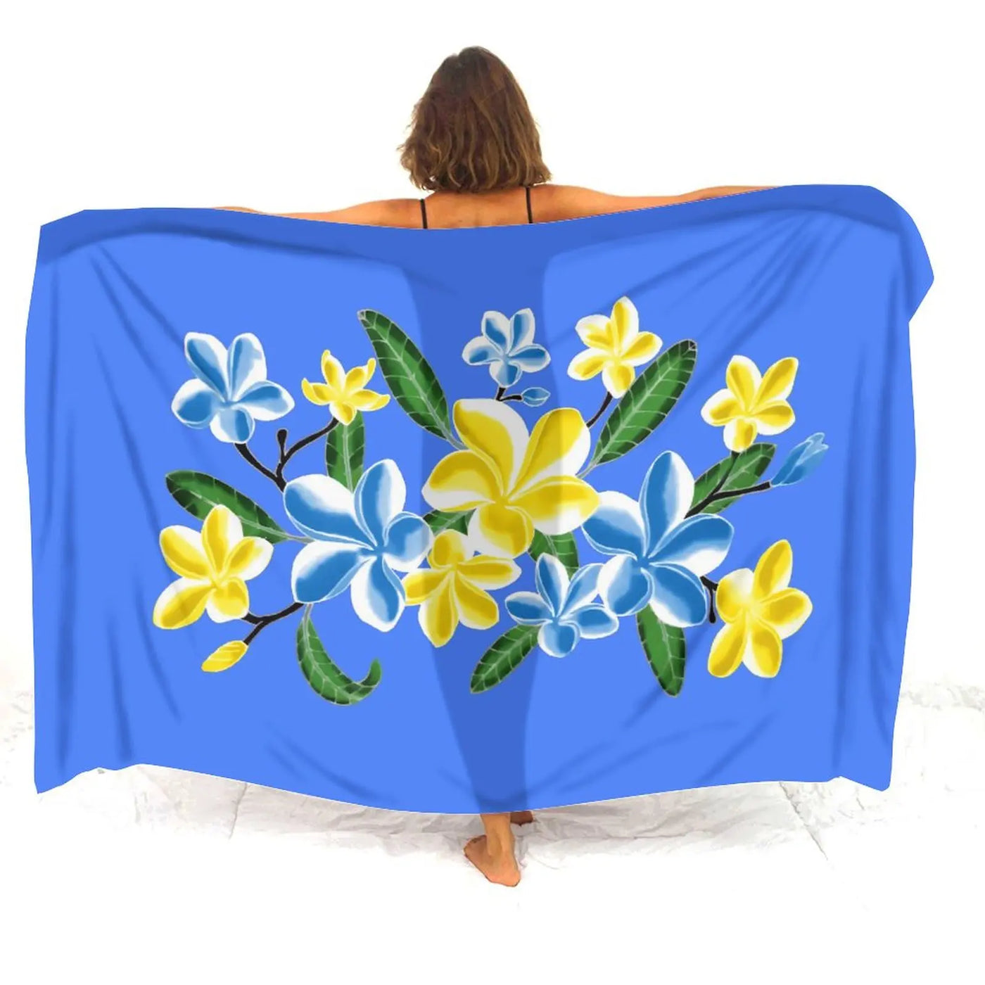 Vintage Printed Swim Cover-Up | OWNLUXE