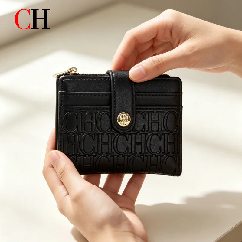 PU Leather Mini Card Holder Wallet | OWNLUXE