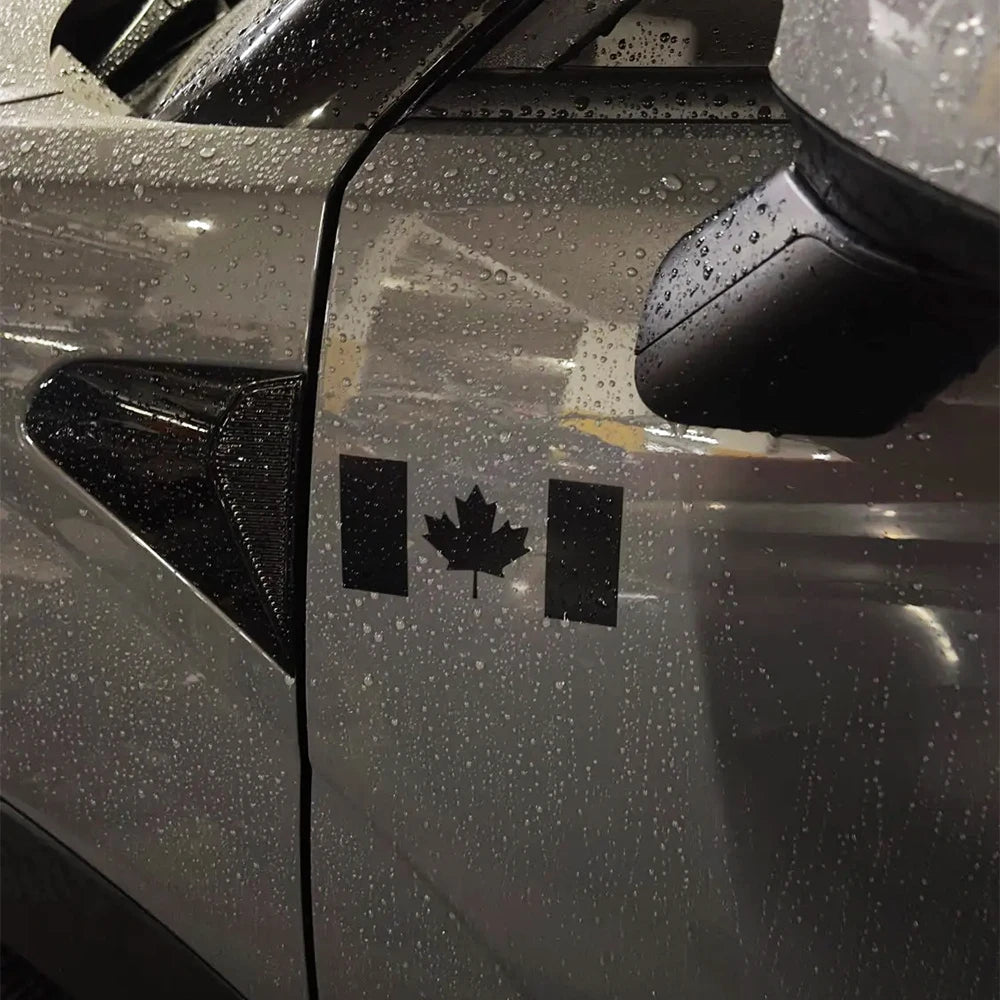 Canada Flag Car Stickers – Vinyl Decals for Windows, Bumper & Interior | OWNLUXE