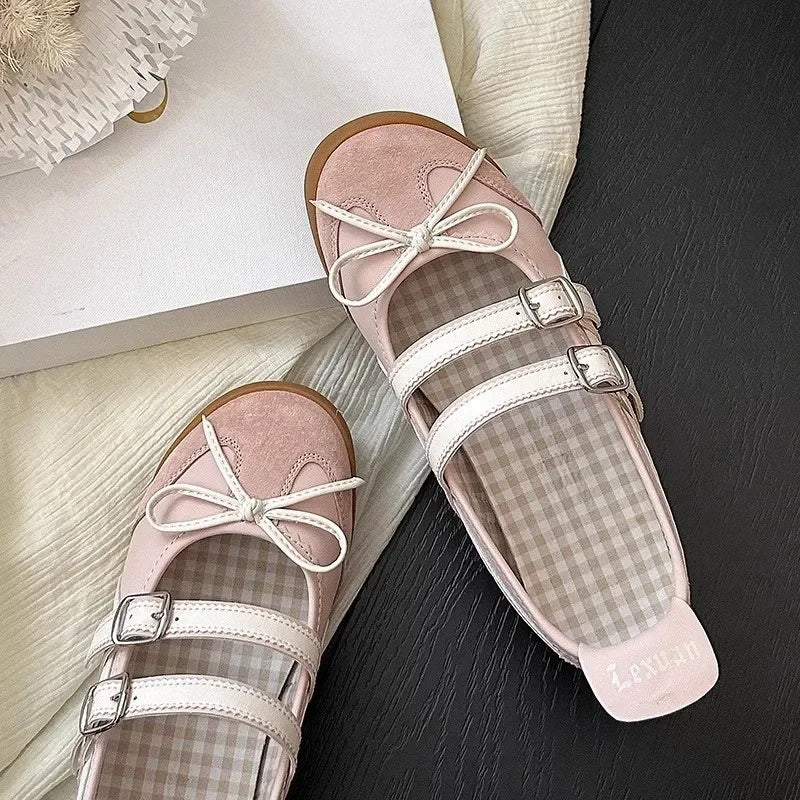 Women's Flats Bow Sandals – Shop at OWNLUXE