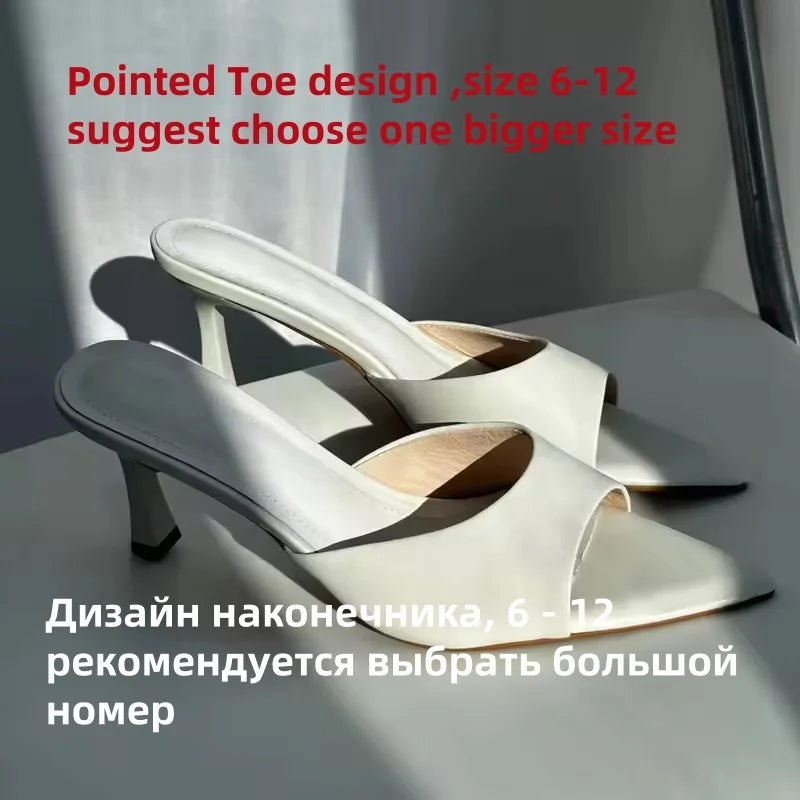 Women's High-Heel Open-Toe Pumps | OWNLUXE