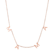 Mama Letter Necklace – Meaningful Everyday Gift (Style 1) | OWNLUXE