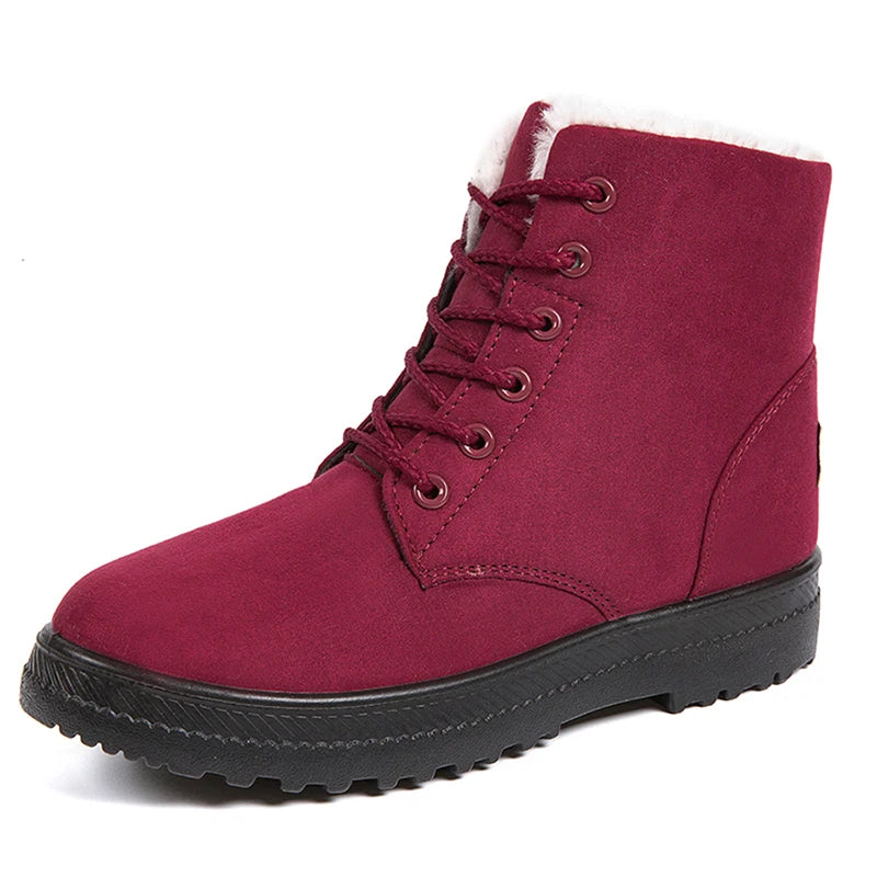 Women’s Winter Ankle Snow Boots | Bottes de Neige Hiver pour Femmes
