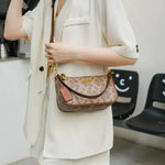 Load image into Gallery viewer, Elegant Women&#39;s Underarm Bag Hot Popular Ladies Shoulder Bag PU Leather Luxury Handbag Ladies Bag Designer Crossbody Bag
