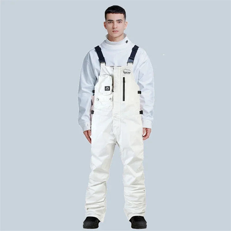 Unisex Waterproof Ski Overalls – Insulated & Thermal Snow Pants