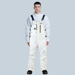Unisex Waterproof Ski Overalls – Insulated & Thermal Snow Pants