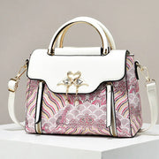 Luxury Designer Tote Bag - Bow Detail Shoulder Handbag