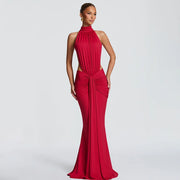Backless Bodycon Turtleneck Dress | OWNLUXE