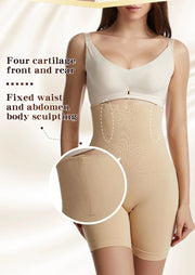 High-Waist Tummy Control Shaper Shorts - Butt Lifter Shapewear