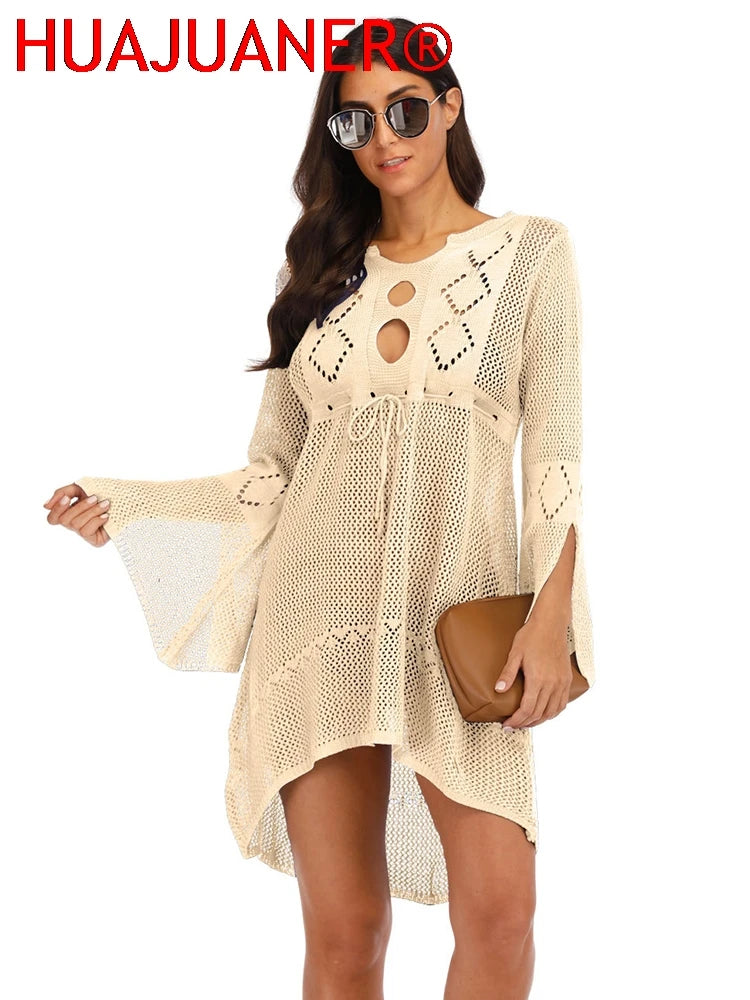 Mesh Swim Cover-Up | OWNLUXE