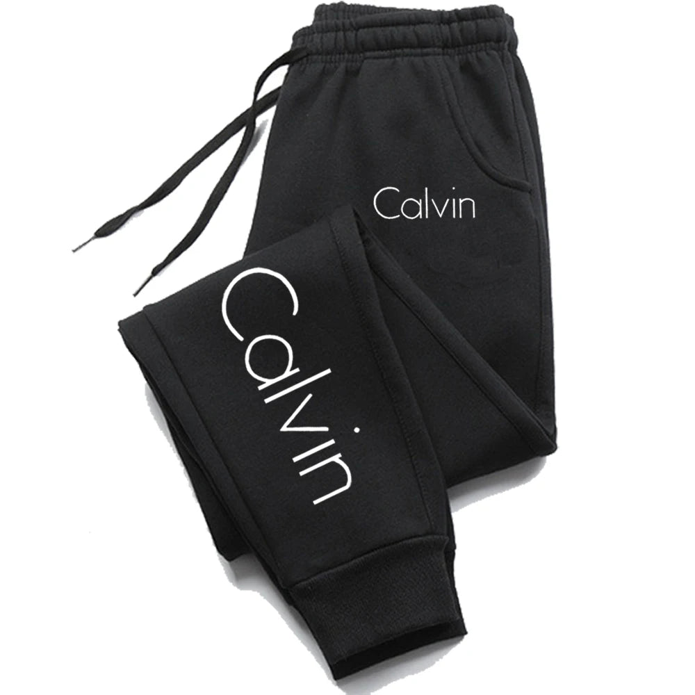 Casual Printed Sports Running Trousers - Unisex Gym Sweatpants
