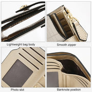 Cowhide Leather Mini Compact Wallet | OWNLUXE