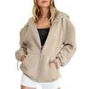 Zip-Up Pocket Long-Sleeve Jacket | OWNLUXE