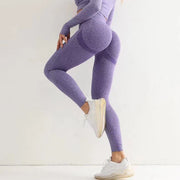 Women’s High-Rise Quick-Dry Yoga Leggings with Tummy Control