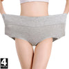 Women's High-Waist Cotton Plus-Size Briefs | OWNLUXE