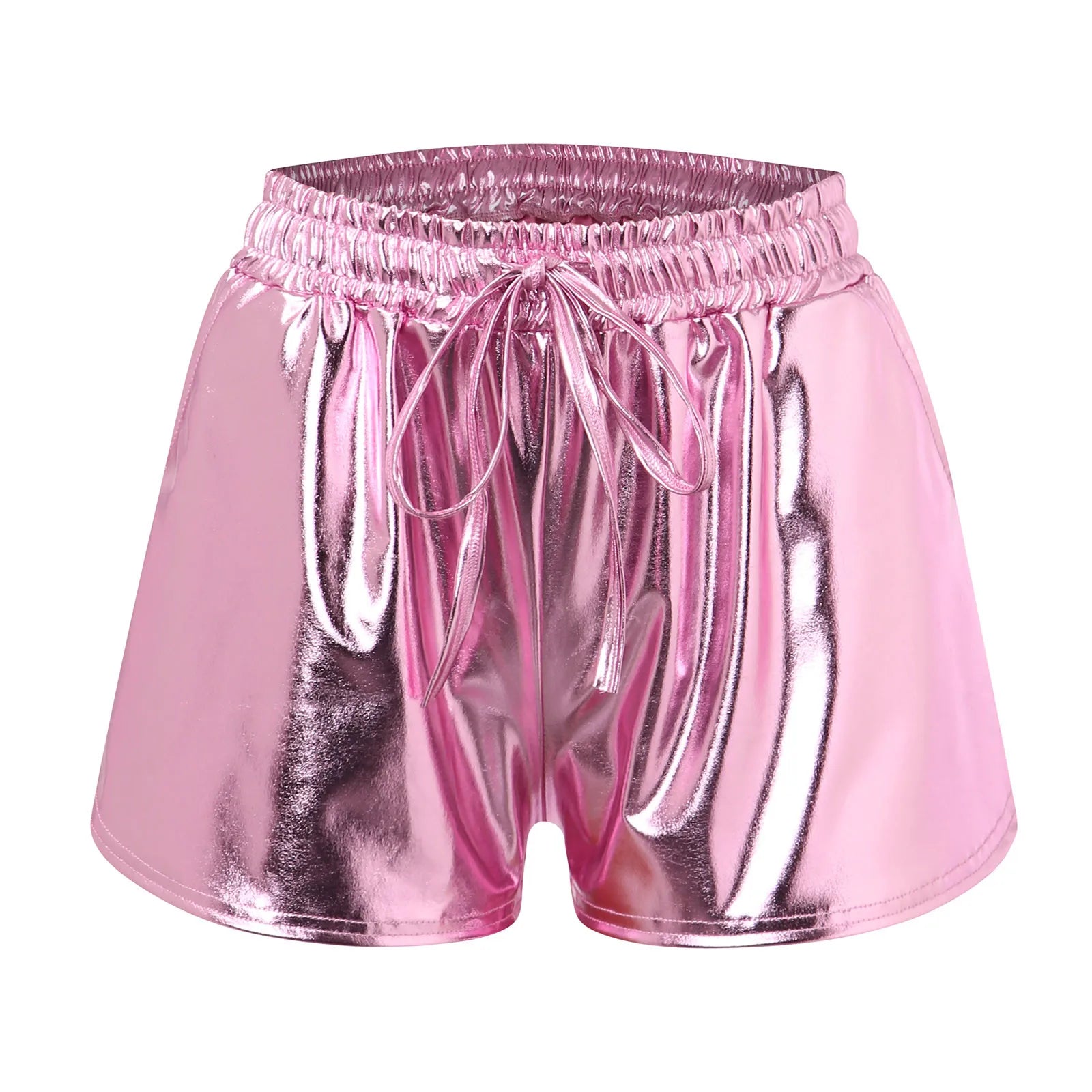 ✨ Women's Sparkly Drawstring Dance & Yoga Shorts | Short Brillant à Cordon pour Femme – Danse & Yoga ✨