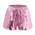 Load image into Gallery viewer, ✨ Women&#39;s Sparkly Drawstring Dance &amp; Yoga Shorts | Short Brillant à Cordon pour Femme – Danse &amp; Yoga ✨
