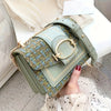 Embroidered Plaid Adjustable Mini Crossbody Bag | OWNLUXE