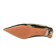 Women's Pointed Toe Leather Pumps (Champagne) – Shop at OWNLUXE
