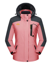 Women's Windproof Fleece-Lined Winter Jacket