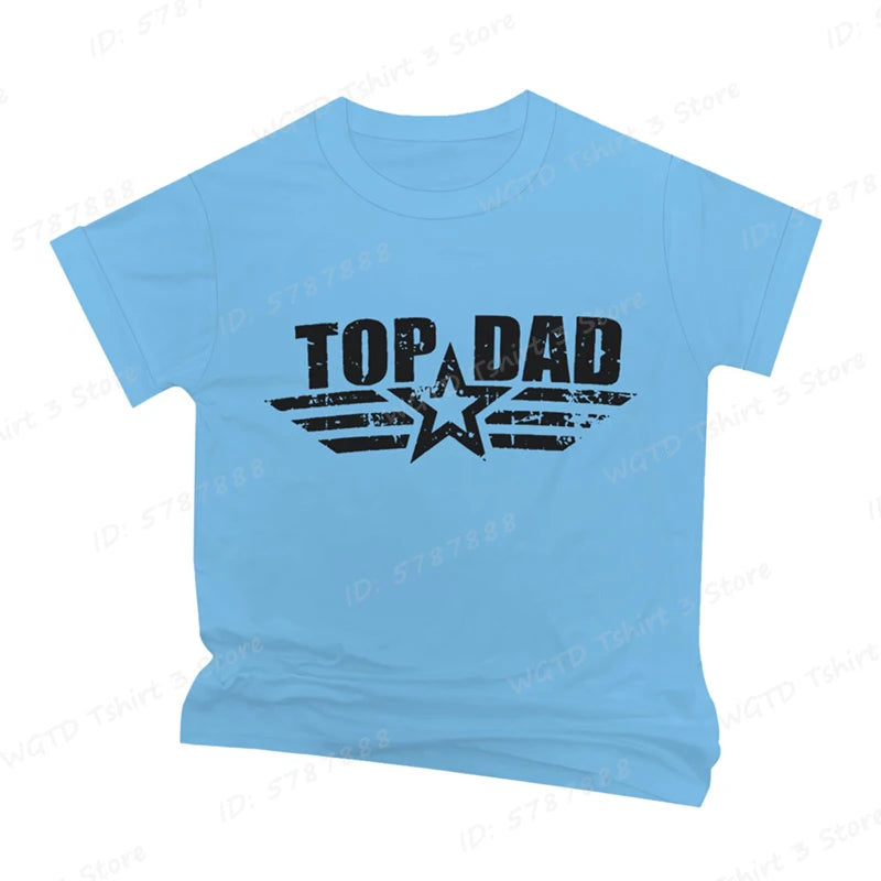 Top Dad Graphic T-Shirt – Unisex O‑Neck Short Sleeve