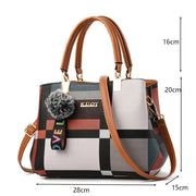 Large Capacity Satchel Bag – PU Leather Crossbody Tote | OWNLUXE