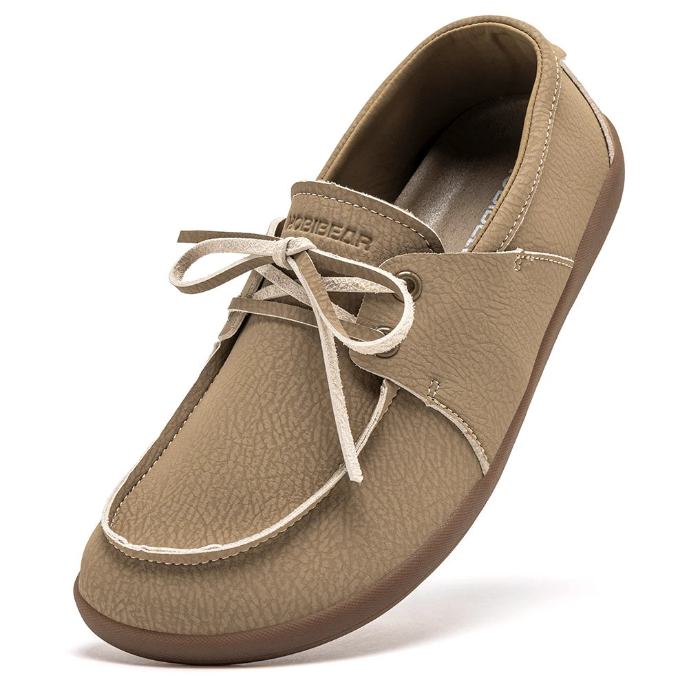 Women's Lightweight Leather Loafers (Light Brown) – Shop at OWNLUXE