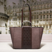 CH Vintage Letter Logo Commuter Tote Bag for Women | OWNLUXE