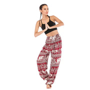 Women’s High-Waist Floral Bloomers – Loose, Lightweight & Boho