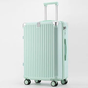ABS Spinner Luggage with Cup Holder & Wet-Dry Storage