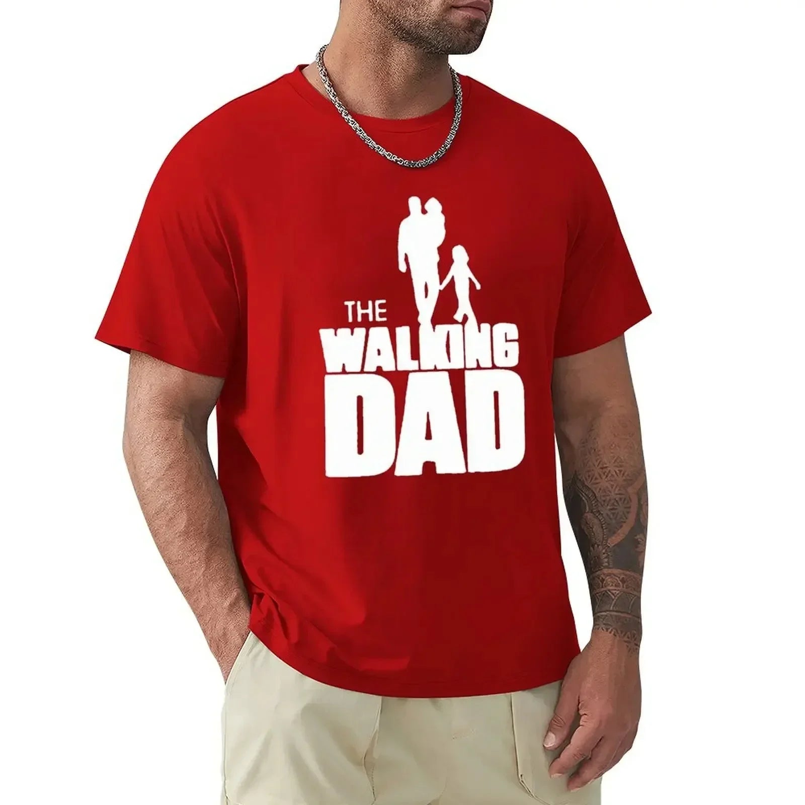 Custom DIY Men’s Cotton T-Shirt | T-shirt Homme Personnalisé en Coton