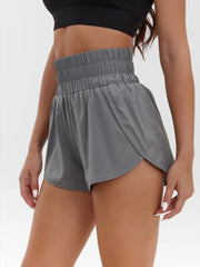 High-Waist Relaxed-Fit Sport Shorts | OWNLUXE