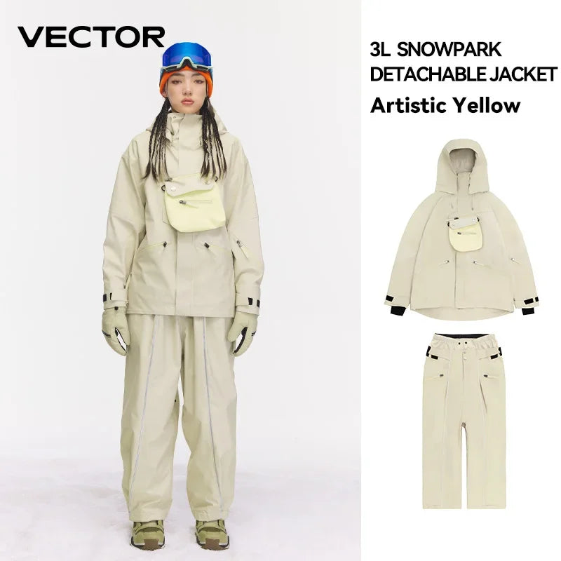 Waterproof Ski Jacket - Women's Warm Winter Snow Coat