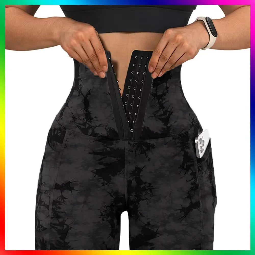 Women’s High-Waist Printed Leggings – Ankle-Length Comfort