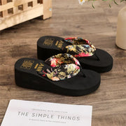 Women’s Wedge Cork Slide Slippers – Lightweight Summer Lift