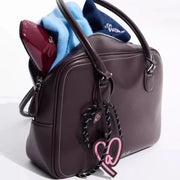Large Capacity Soft Leather Tote Bag - Heart-Shaped Crossbody Handbag | OWNLUXE