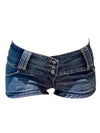 Straight-Leg Denim Shorts | OWNLUXE