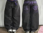 2026 American Trend Straight Jeans - Hip Hop Wide Leg Unisex