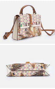 CH Exquisite Fashionable Handbag – Light Luxury Brand with Lock Design Crossbody