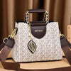 Brown Faux Leather Shoulder Bag | OWNLUXE
