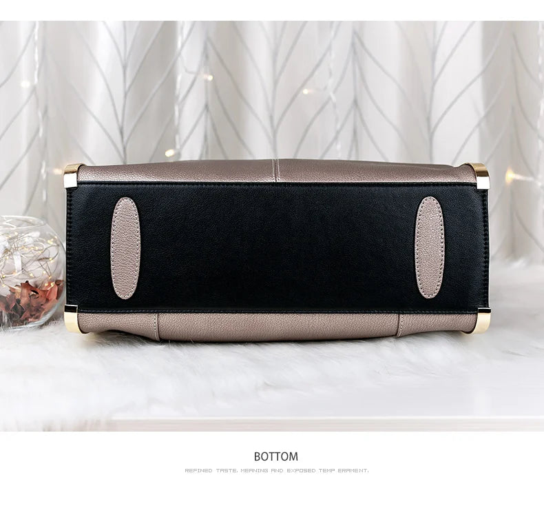 Designer Luxury Large Capacity Zipper Top-Handle Bags