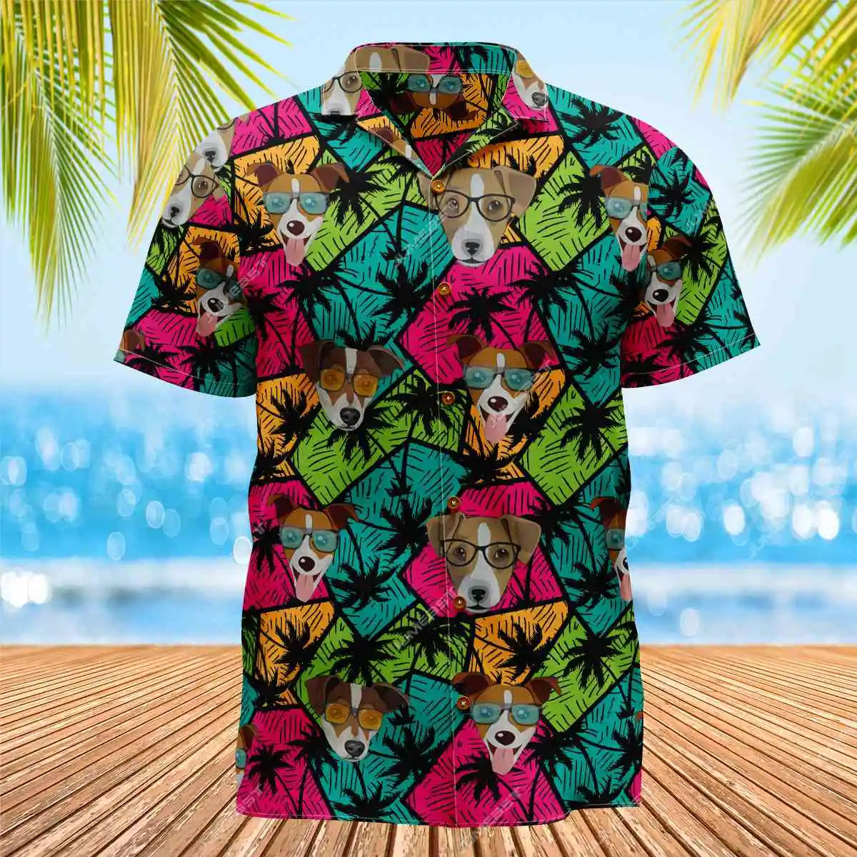 Jumeast Maple Leaf Men Hawaiian Aloha Shirt Beer 3D | OWNLUXE