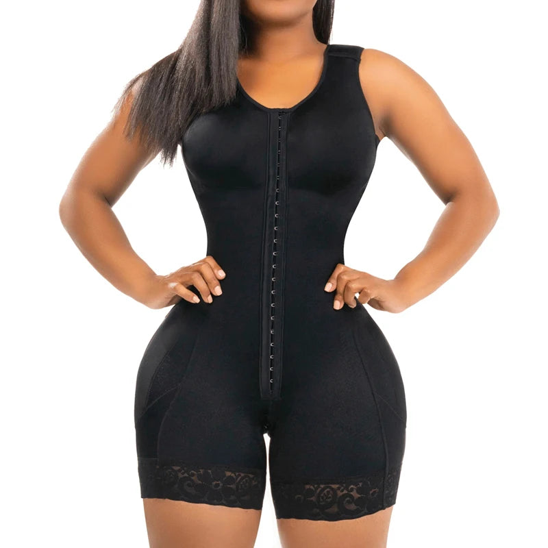 Full Body Shapewear Bodysuit – Firm Compression Faja