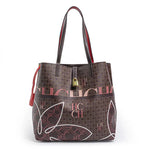 Load image into Gallery viewer, CH Women's Printed Handbag - Large Capacity Commuter Bag
