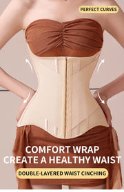 U-Shaped Waist Trainer Corset with Steel Bones for Women
