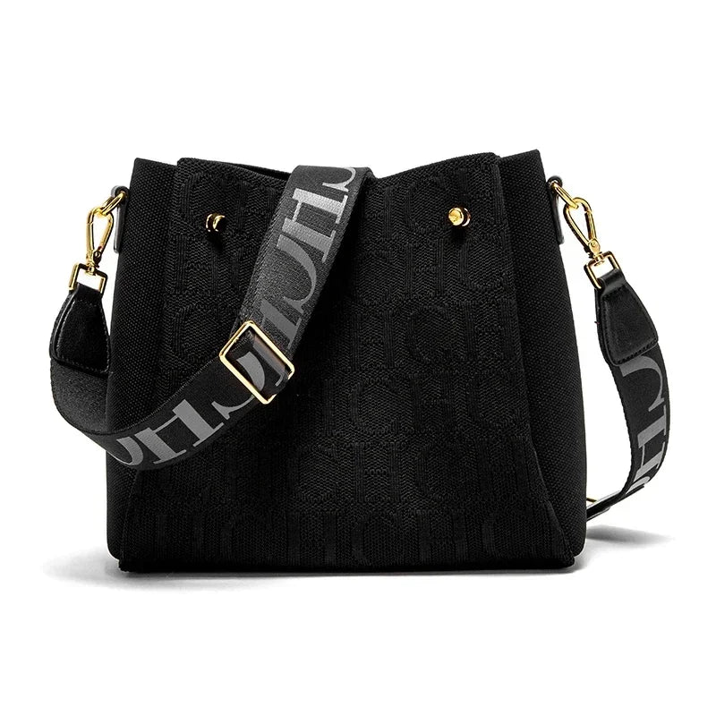 Spacious Polyester Crossbody Bag | OWNLUXE
