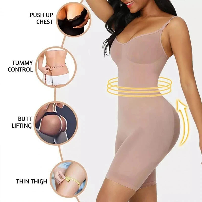 Tummy-Control Butt-Lifting Seamless Waist Trainer | OWNLUXE