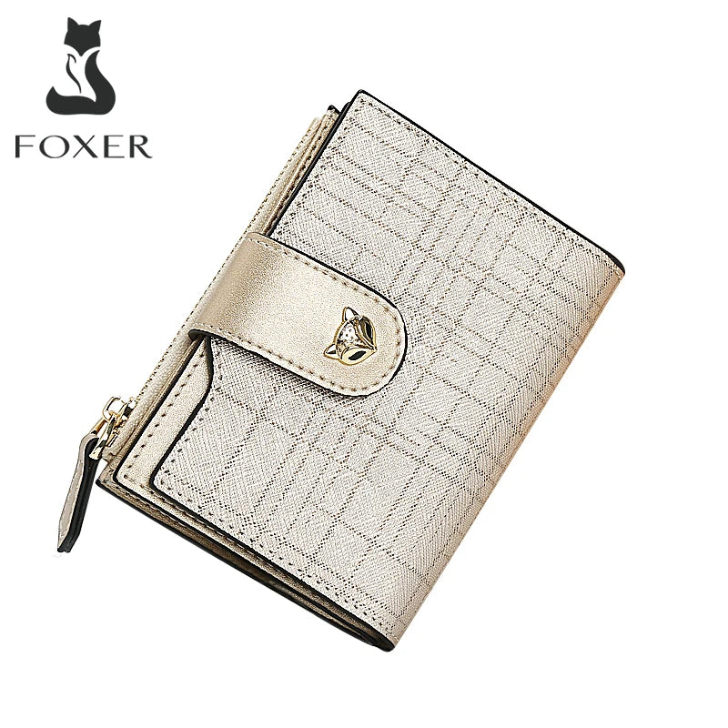 Cowhide Leather Mini Compact Wallet | OWNLUXE