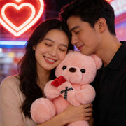 Rose Bear Plush Toy — Romantic Gift for Her | OWNLUXE