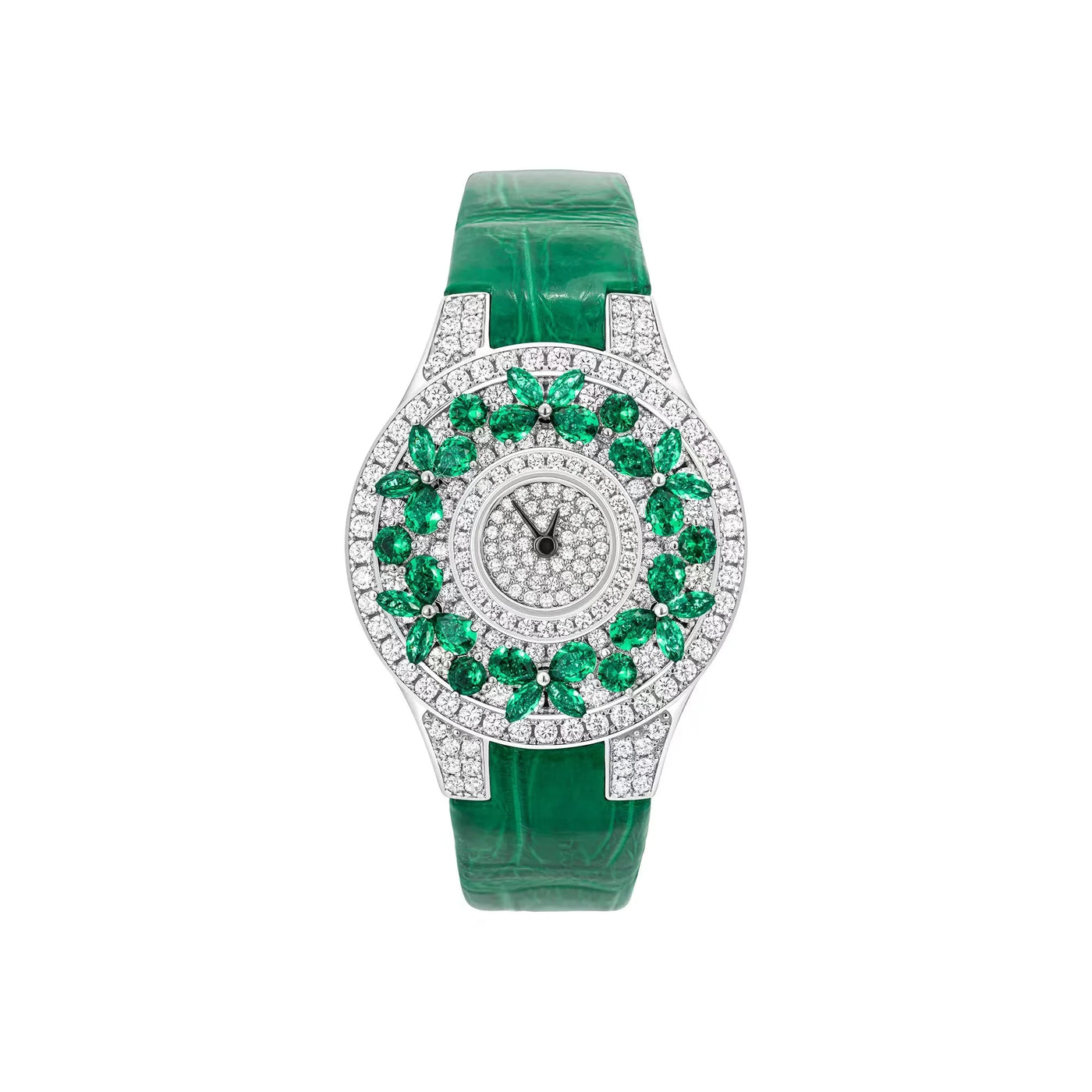 Women's Luxury Stainless Steel Zircon Bracelet Watch – Elegant Jewelry Timepiece